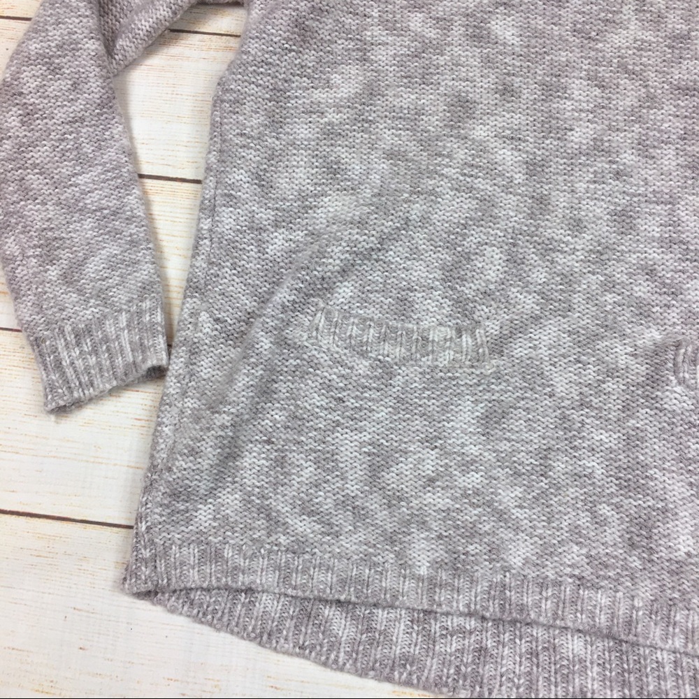 REISS pullover marled sweater w/ pockets cotton XS - Picture 3 of 6